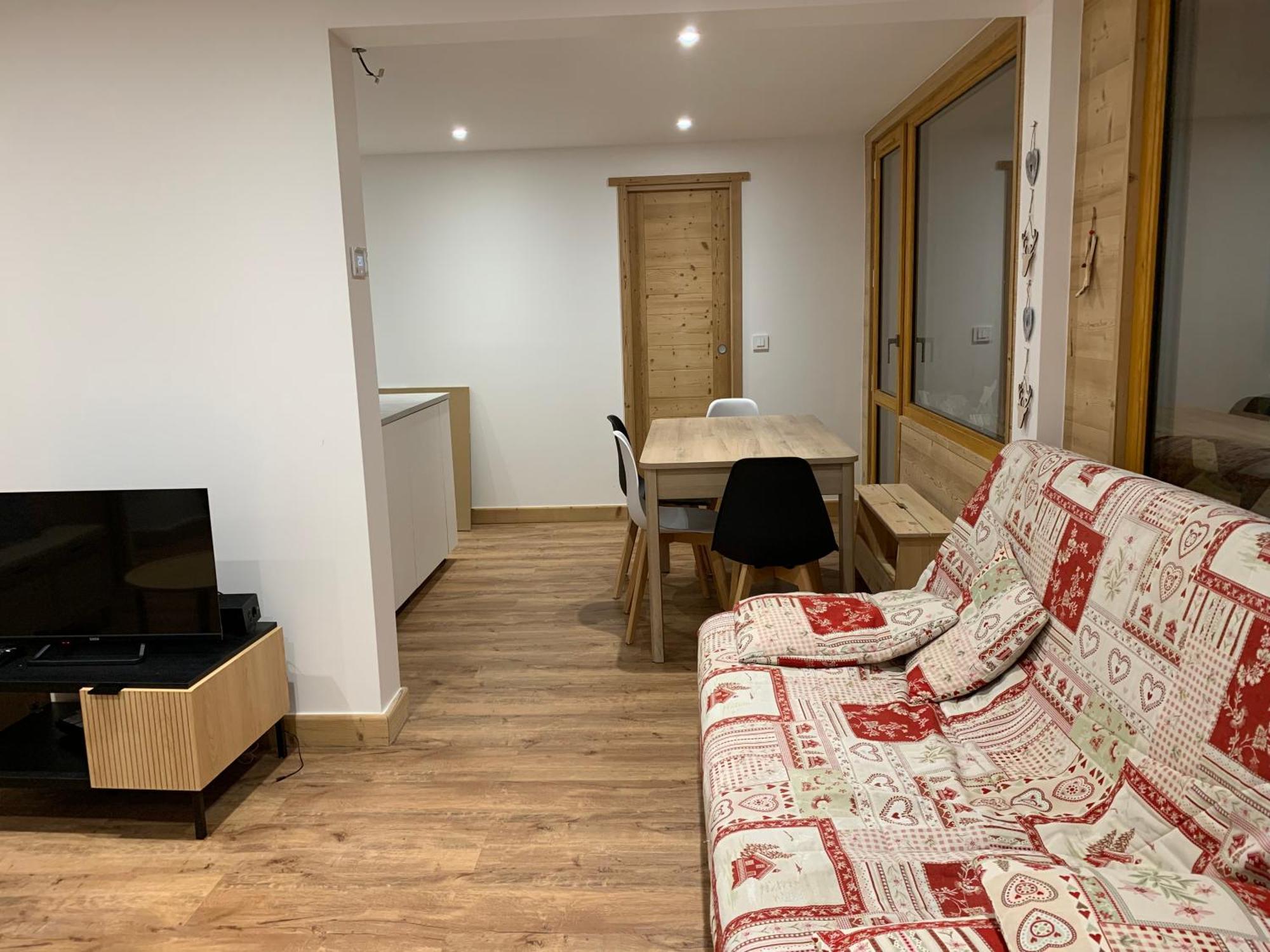 Ferienwohnung 4P Au Pied Des Pistes, Refait A Neuf, La Plagne, Avec Wifi Exterior foto