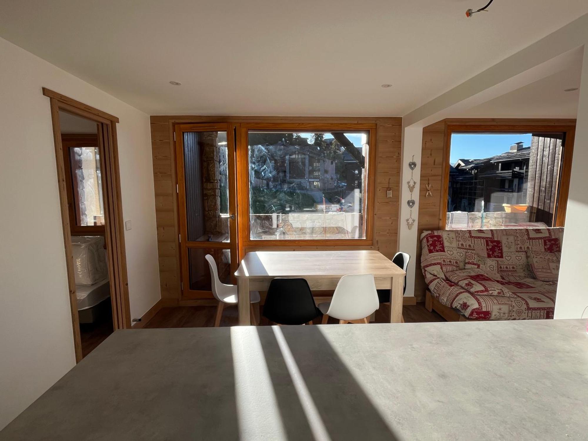 Ferienwohnung 4P Au Pied Des Pistes, Refait A Neuf, La Plagne, Avec Wifi Exterior foto